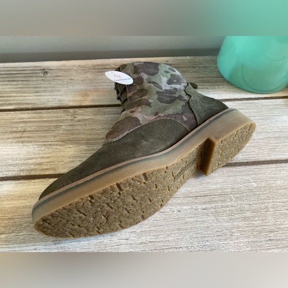 Comfortiva Renny Lace-up Boots Women’s ✨ Army Green | Olive Size 8M | camou - Picture 2 of 15